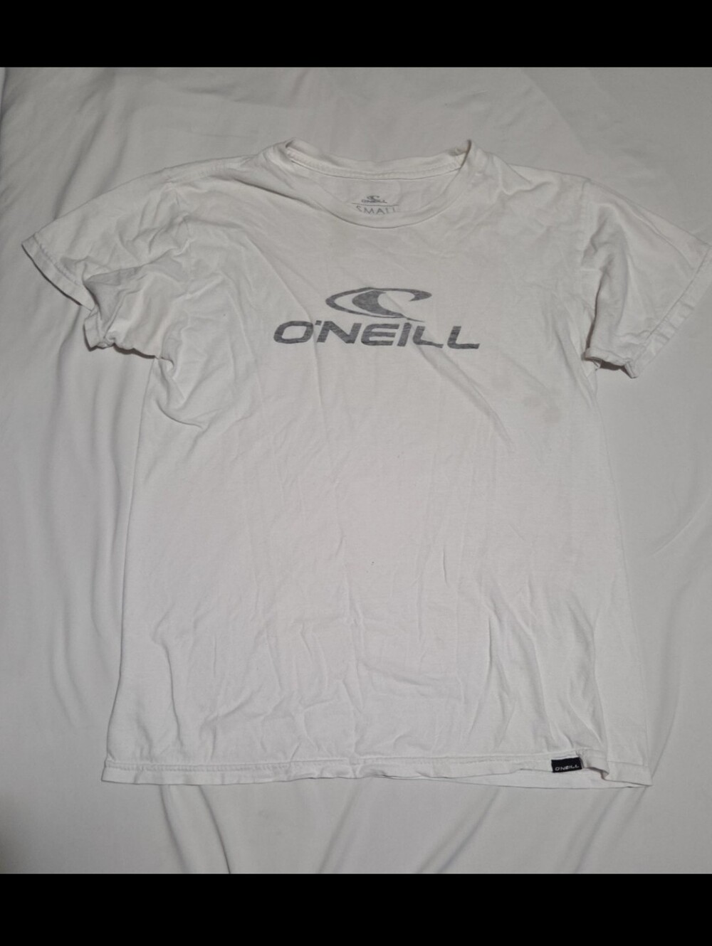 Oneill mens small white short sleeve shirt #20
